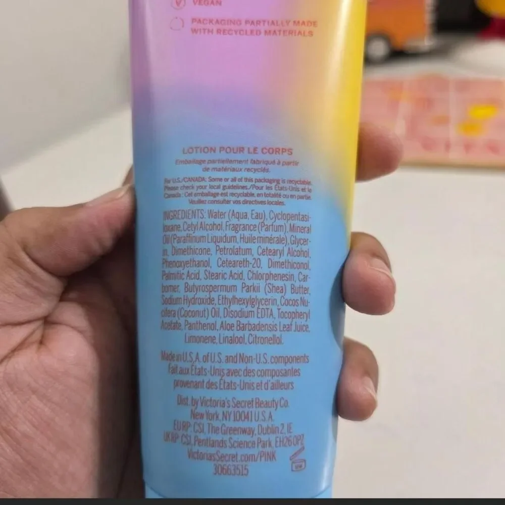 Victoria-s-secret Blue and Purple Bath-and-body